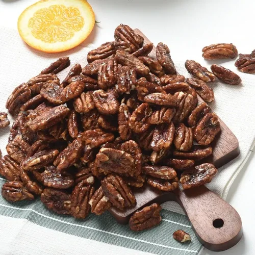 Candied Chipotle Pecans - Home Box