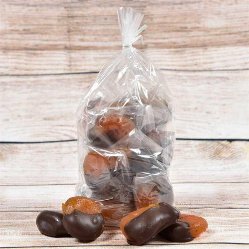 Dark Chocolate Dipped Apricots - 14 Ea