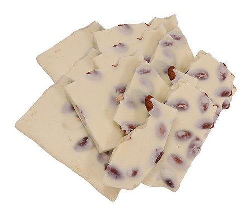 White Chocolate Almond Bark - 1lb Bag