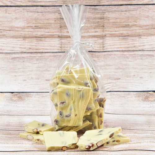 White Chocolate Almond Bark - 1lb Bag