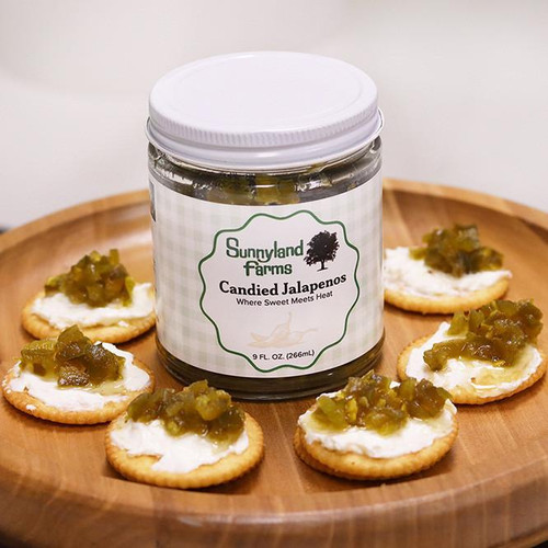 sunnyland-farms-candied-jalapenos-on-crackers
