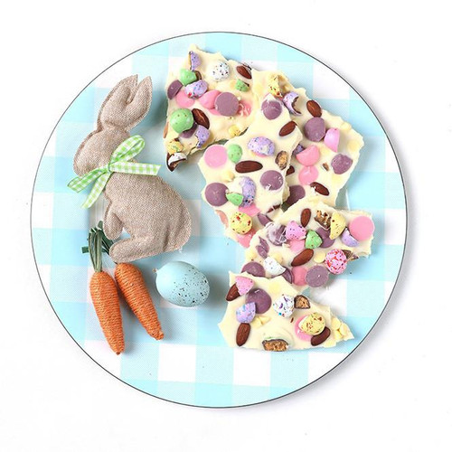 Easter White Chocolate Almond Bark - 1lb bag