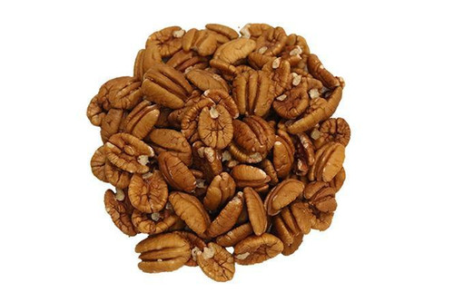 Sale Raw Junior Pecan Halves - 1lb Bag