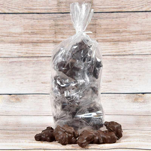 Sale Dark Chocolate Pecan Clusters - 1lb Bag