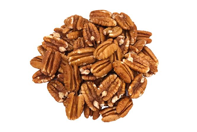 Raw Mammoth Pecan Halves - 1lb Bag