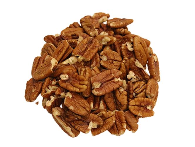 Raw Large Pecan Pieces - 1lb Bag