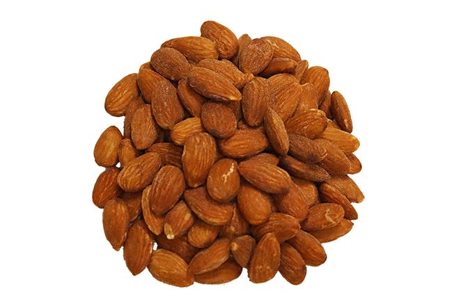 Whole Almonds Toasted And Salted - 1lb Bag