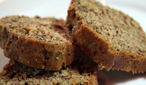 Sliced Zucchini Bread