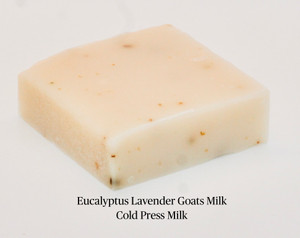 Eucalyptus Lavender Goats Milk Cold Pressed Soap