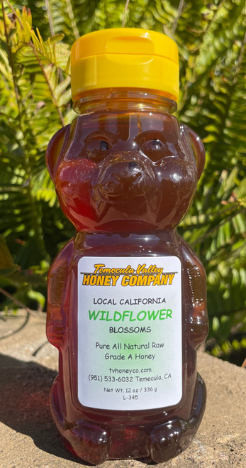Wildflower Blossom Honey Bear 