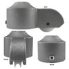 FM- 25′ Aluminum Flag Pole (6 pcs)