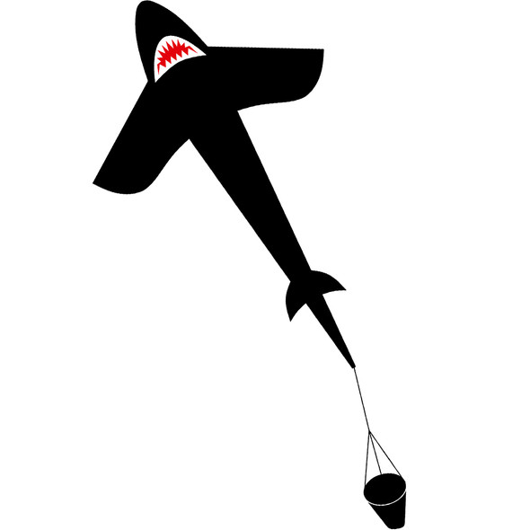 HQ Kites - ECOLINE SHARK KITE 5'