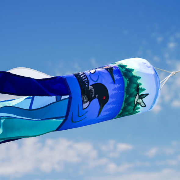 ITB - Pair of Loons 40" Inspiration Windsock