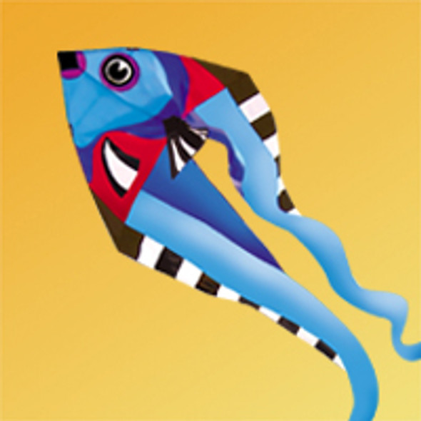Gomberg Kites - Fish Pyro Delta - 9 Foot "Cool"