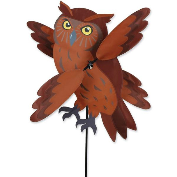 Premier Kites - 23 in. WhirliGig Spinner - Brown Owl