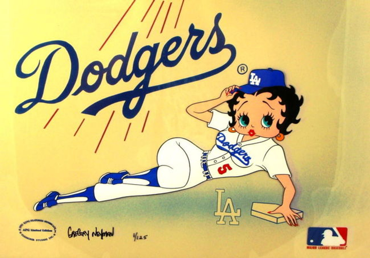 Dodgers  Betty boop pictures, Betty boop cartoon, Cartoon