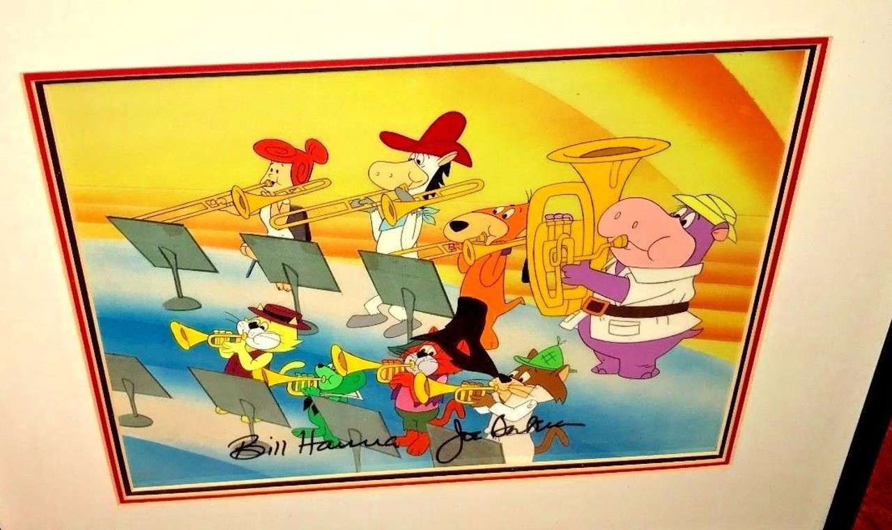 Hanna Barbera Signed Original Production Cel A Yabba Dabba Doo 50th  Celebration - Ringo's Store