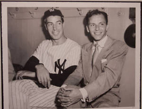 Sinatra and Joe Dimaggio  Giclee/Photo  RARE