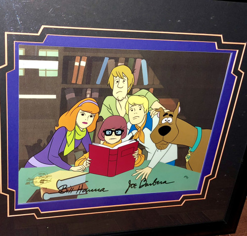 Hanna Barbera Signed Cel Scooby Doo Professor Hyde White Executive ...