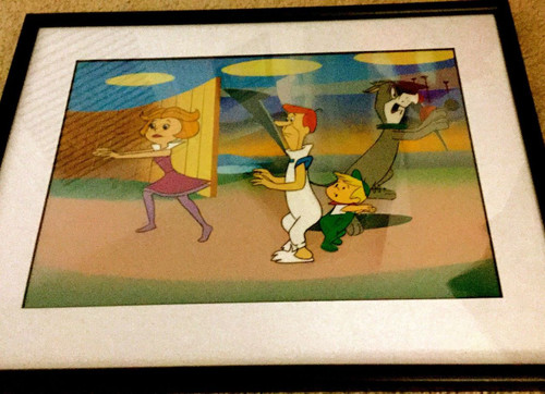 Hanna Barbera Original Production Cel THE JETSONS from 1980's Rare cell
