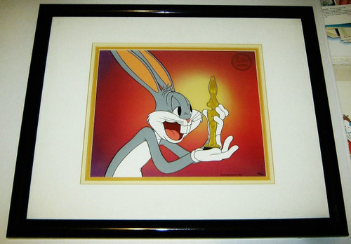 Warner Brothers Clampett Studios Bugs Bunny Cel What's Cookin Doc? Rare Cell