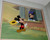 Disney Cel Mickey and Minnie Mouse The Little Whirlwind 60th Anniversary Cell