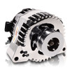 S Series Billet 240 AMP Racing Alternator For C6 Corvette - Chrome Finish