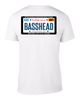 BASSHEAD License Plate T-Shirt