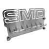 SMD Key Ring Holder – 18-Gauge Brushed Stainless Steel