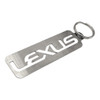 Lexus Premium Brushed 18-Gauge Stainless Steel Keychain