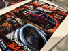 Steve Meade Designs (Meade916) Limited Edition Signed Poster – Celebrating 20 Years on YouTube + EXCLUSIVE KEYCHAIN!