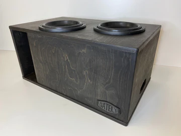 Gately Audio 5.5CF 2 X 12” SUBS UP PORT BACK