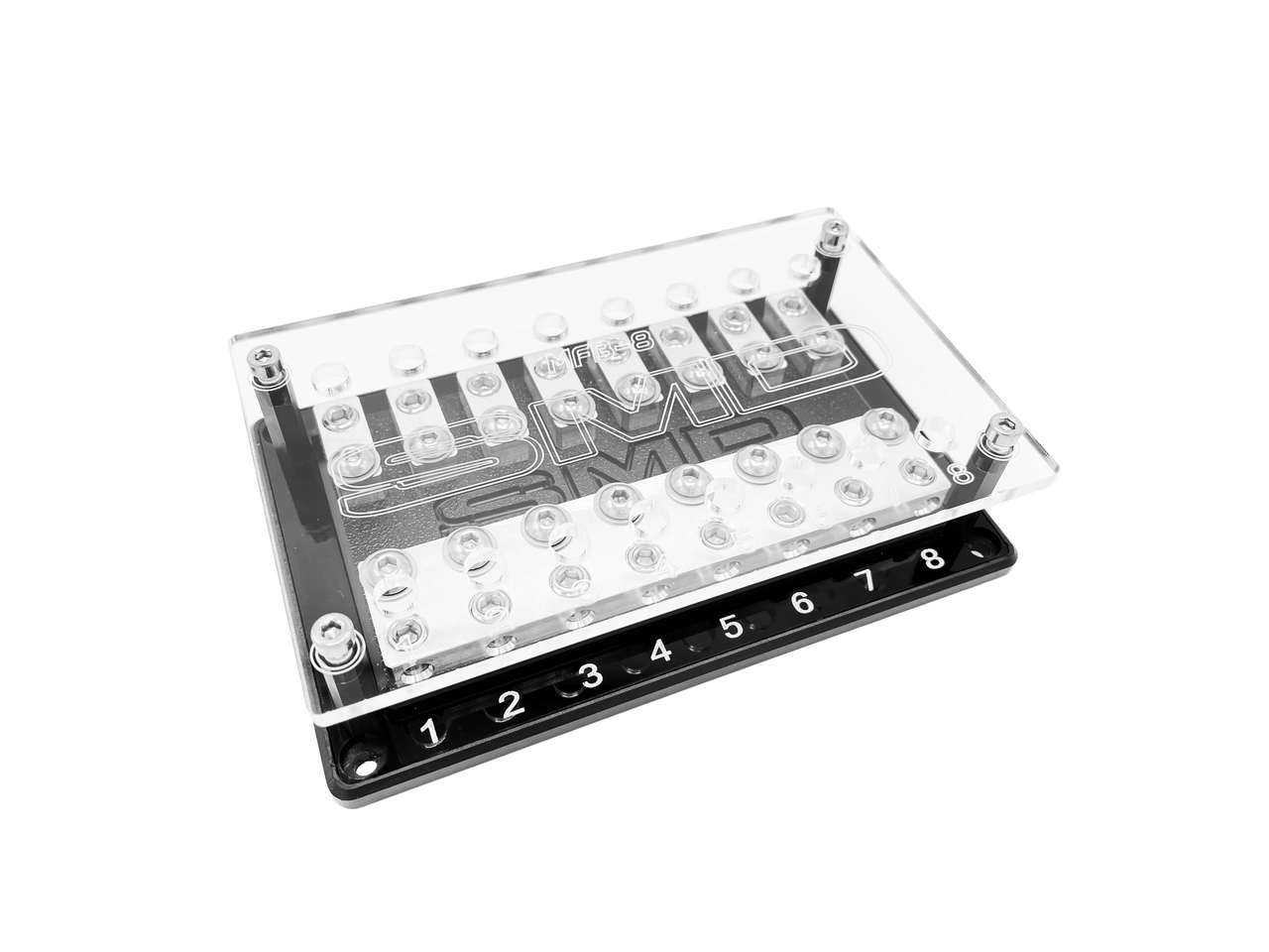 Lot De 8 Mini Pinces Extracteurs De Fusibles - Pour Voiture, Moto, Quad - Plastique Résistant - 4 Tailles Différentes - 8