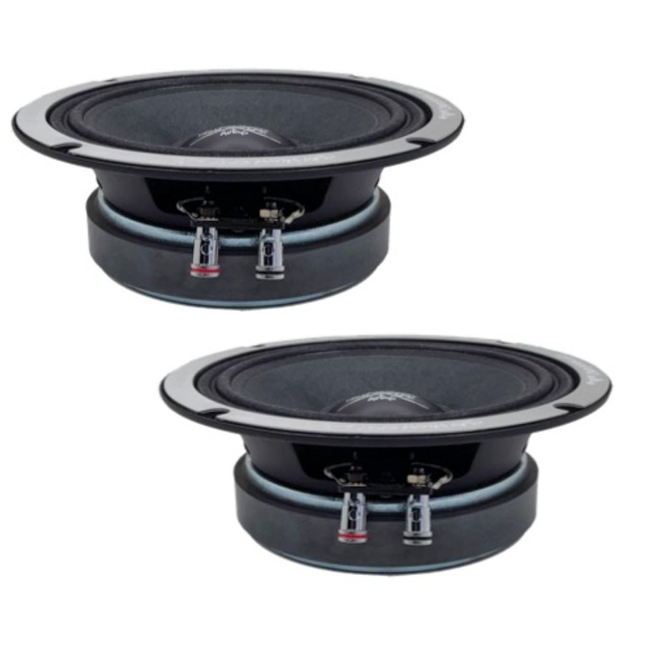 Best 6.5 Component Speakers For Midbass SHCA Pro Audio Package 2 EL68 6.5" Midrange Midbass Speakers 500 Watts