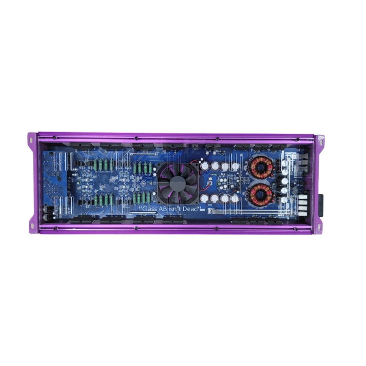 Down4Sound JP 34AB | 590 WATT RMS Class AB 4CH Amplifier - Purple