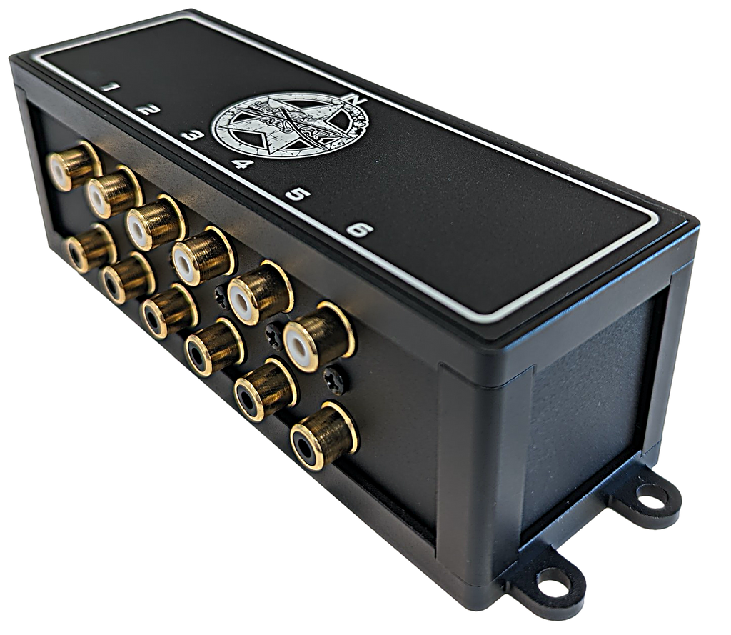 SHCA Premium 1 to 6 RCA Distribution block