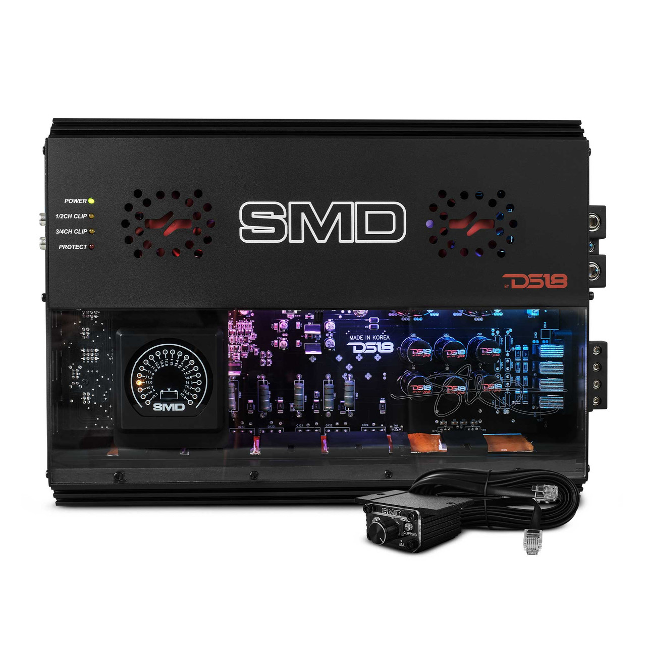 【最終価格】Sinvertek Amplution BR 4チャンネルプリアンプ SMD 4-Channel Class AB Amplifier with VM-1 Voltmeter and Digital