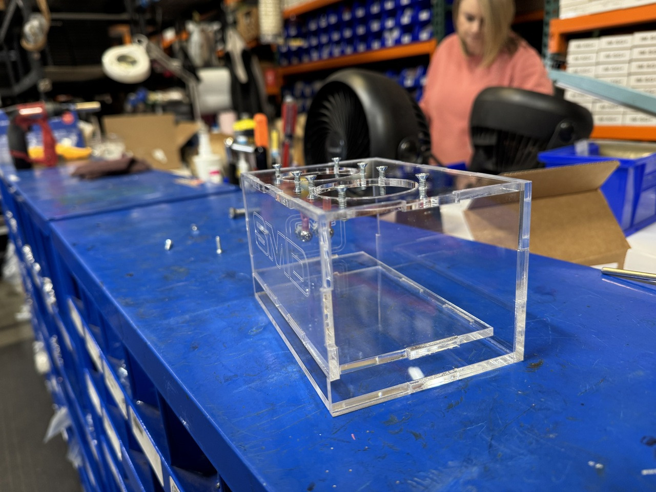 SMD Clear Acrylic Enclosure for Subs B2 Audio 2