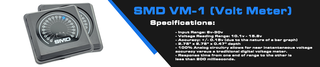 Misuratore Di Volume SMD VU-DIN-BLUE Steve Meade Designs Risposta In Tempo Reale - Foto 2