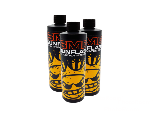 SMD SunFlash UV Activated Resin (16 oz Bottle) (3 Pack)