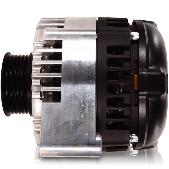 S Series Billet 240 AMP Racing Alternator For C6 Corvette - Machined Finish