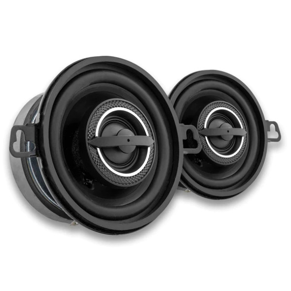 Pair of Black Diamond 3.5" Coaxial Speaker 2 Way 4-Ohm 60 Watts