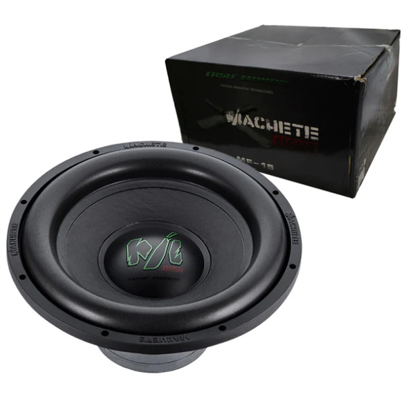 Deaf Bonce Machete MF-15 D4 Black 1600 Watt 4-Ohm 15" Subwoofer