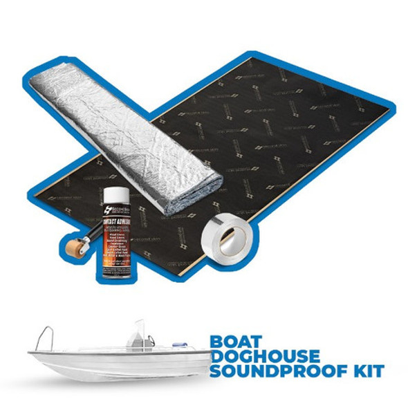 Boat Engine Compartment Insulation Kit