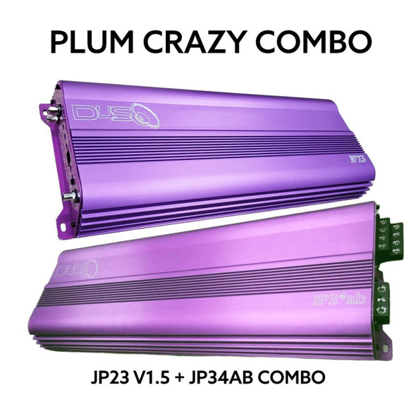 JP23 1.5 Elite Purple + JP34ab 4CH CAR AMPLIFIER COMBO