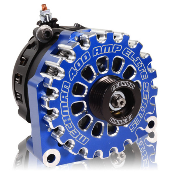 DTM・DAW manaT 400-amp Machined Billet alternator for select Audi / VW