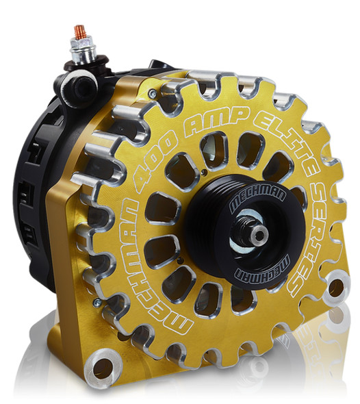 400A Large Case BILLET Hairpin Alternator For 2001-2007 GM