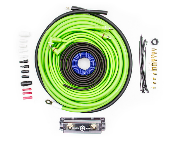 SoundQubed 4 Gauge Amp Kit