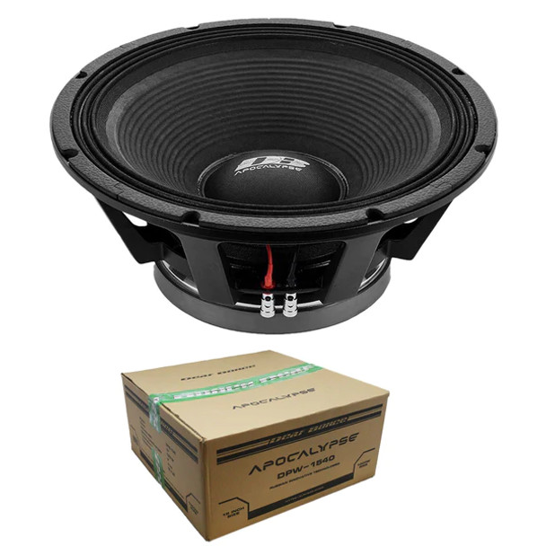 Deaf Bonce Apocalypse DPW-1540 15" 2000 Watt 4 Ohm Mid Bass Subwoofer