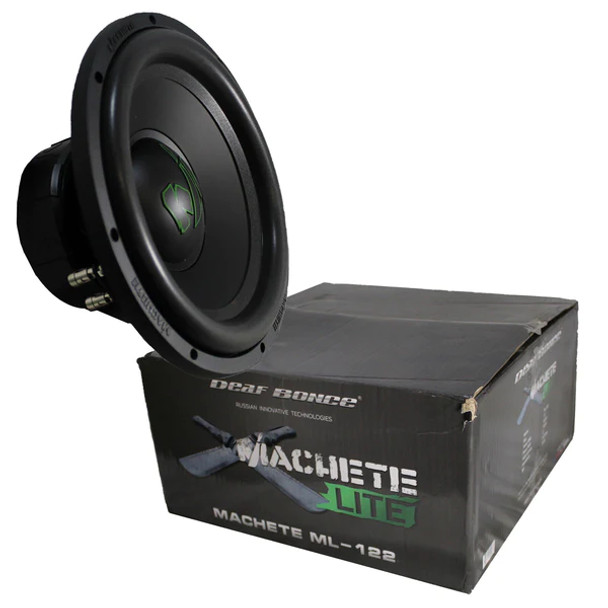 Deaf Bonce Machete Lite ML-122 D2 12" 700 Watt Dual 2 Ohm Subwoofer